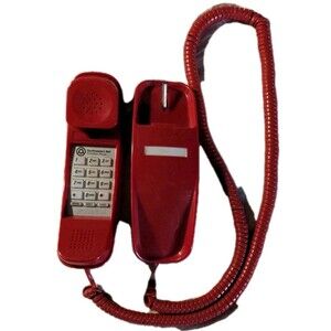 Red Southwestern Bell Freedom Phone  model HHCFC2556 Telephone - Circa 1998